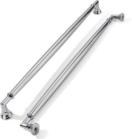 1 Pack Appliance Pull 18 Inch Polished Chrome Cabinet Pulls Heavy Duty Solid Cabinet Handles Kitchen Cabinet Hardware for Cupboard Drawer Handles