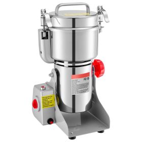500g Electric Grain Mill Grinder, 2000W 28000RPM High Speed Spice Corn Dry Grinding Machine