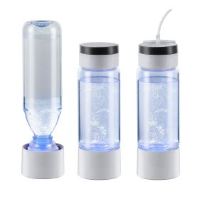 Hydrogen Water Bottle Generator, 380 ml / 13.4 oz Capacity Portable Hydrogen Water Maker