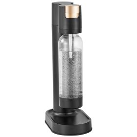 Sparkling Water Maker, Soda Maker Machine for Home Carbonating, Seltzer Water Starter Kit with BPA free 1L PET Bottle