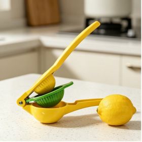 Heavy-Duty Metal Lemon Squeezer & Lime Juicer Manual Citrus Hand Press Fruit Extractor Kitchen (Option: 1pc)